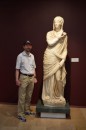 Ewen's mythical woman at the Archaeological Museum