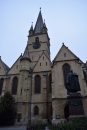 Lutheran church Sibiu with 4 towers