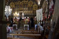 Inside oldest wooden church