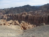 The Charyn Canyon. There are a few pictures of this, despite me only picking a few,  as it was so dramatic. Sorry about that.