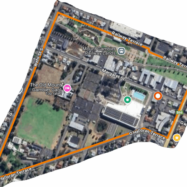 Mount Gambier – Railway Lands & Wulandia 2m ARDF sprint